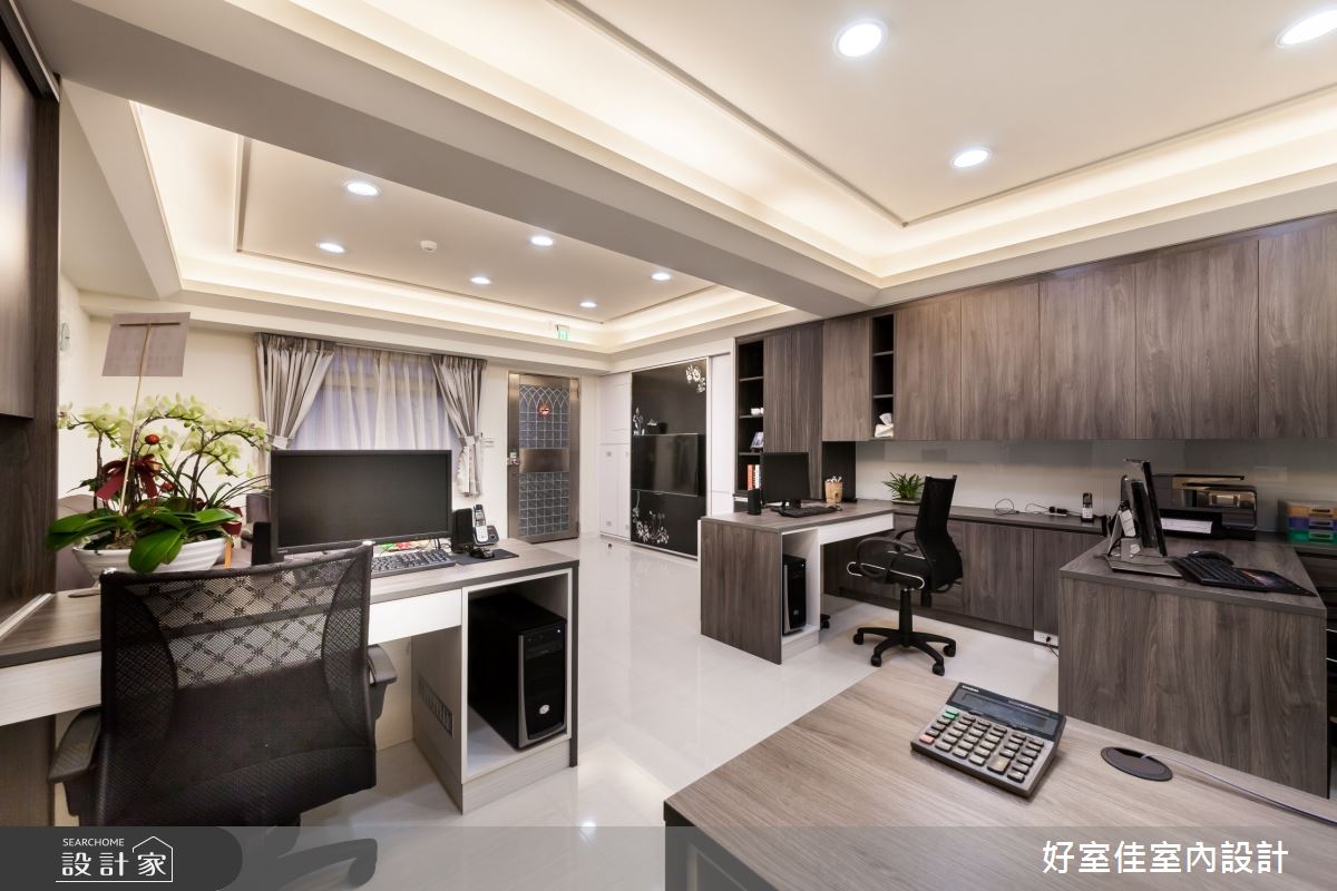 30坪老屋(31~40年)＿簡約風商業空間案例圖片＿好室佳室內設計＿好室佳_個性黑白X視覺空間之6