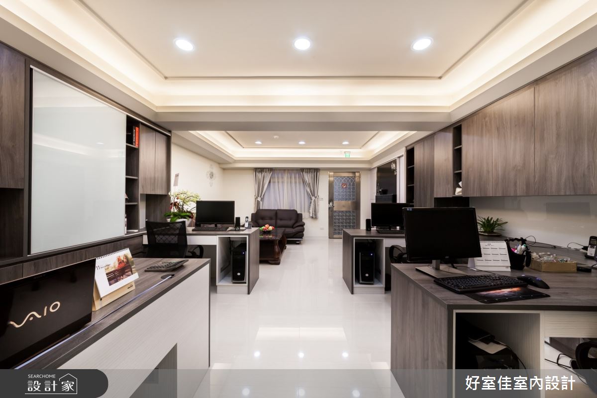 30坪老屋(31~40年)＿簡約風商業空間案例圖片＿好室佳室內設計＿好室佳_個性黑白X視覺空間之7