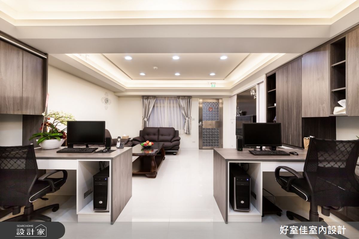 30坪老屋(31~40年)＿簡約風商業空間案例圖片＿好室佳室內設計＿好室佳_個性黑白X視覺空間之8