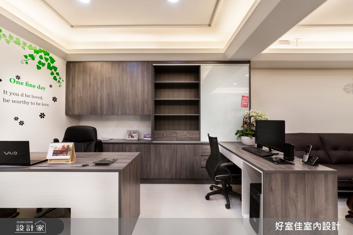 30坪老屋(31~40年)＿簡約風商業空間案例圖片＿好室佳室內設計＿好室佳_個性黑白X視覺空間之9