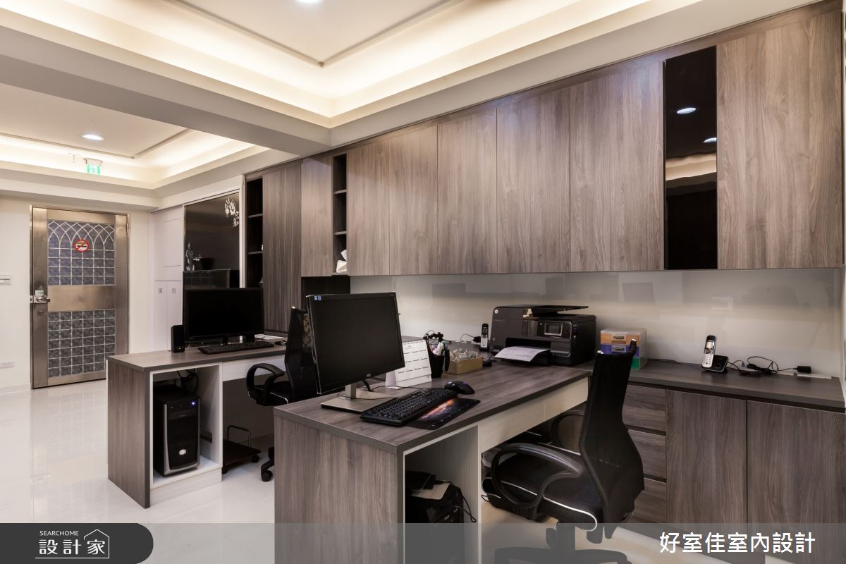 30坪老屋(31~40年)＿簡約風商業空間案例圖片＿好室佳室內設計＿好室佳_個性黑白X視覺空間之11