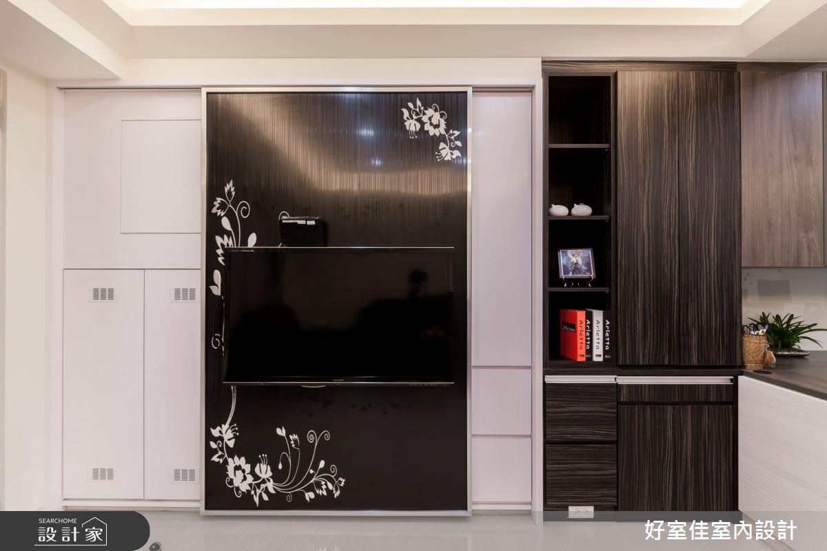 30坪老屋(31~40年)＿簡約風案例圖片＿好室佳室內設計＿好室佳_個性黑白X視覺空間之13