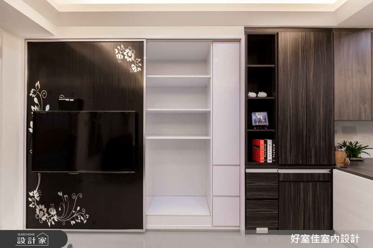 30坪老屋(31~40年)＿簡約風案例圖片＿好室佳室內設計＿好室佳_個性黑白X視覺空間之14