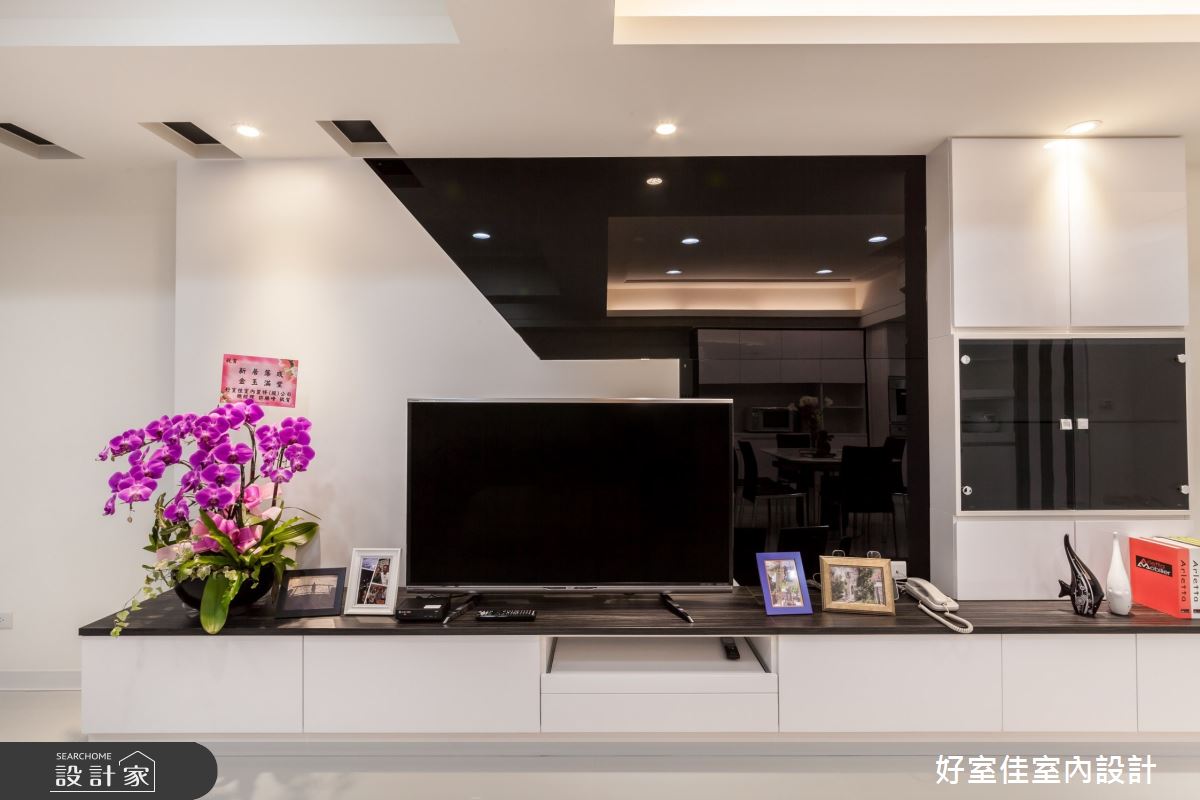 30坪老屋(31~40年)＿簡約風客廳案例圖片＿好室佳室內設計＿好室佳_新穎簡約住商混和宅之7