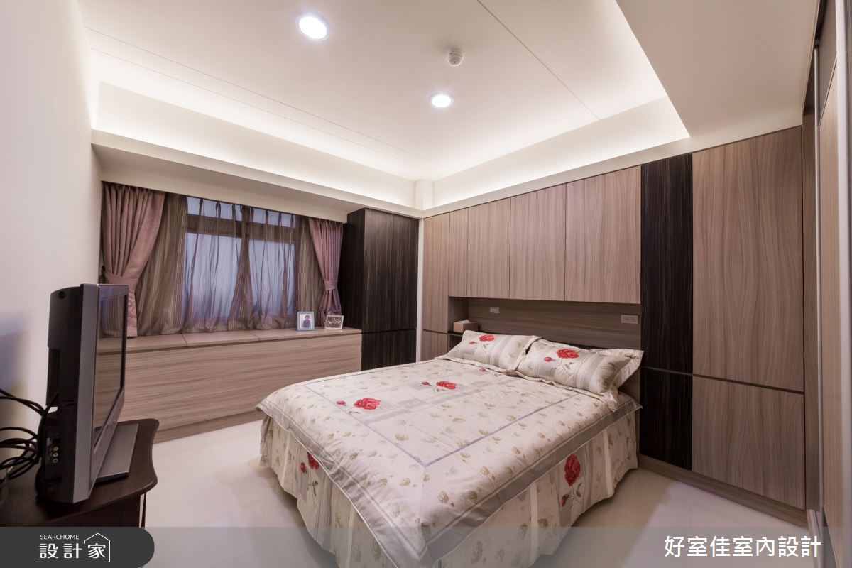 30坪老屋(31~40年)＿簡約風臥室案例圖片＿好室佳室內設計＿好室佳_新穎簡約住商混和宅之13