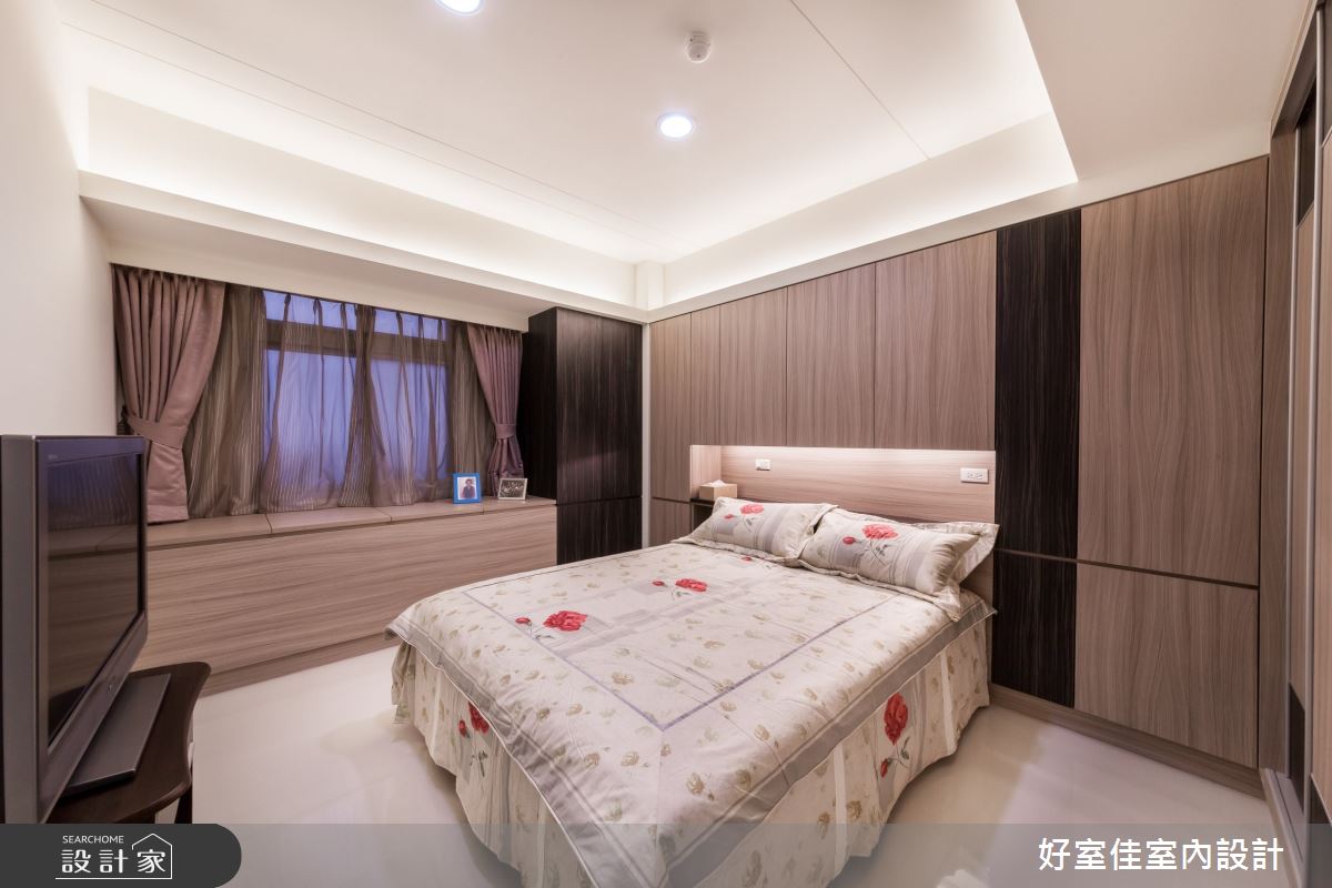 30坪老屋(31~40年)＿簡約風臥室案例圖片＿好室佳室內設計＿好室佳_新穎簡約住商混和宅之14