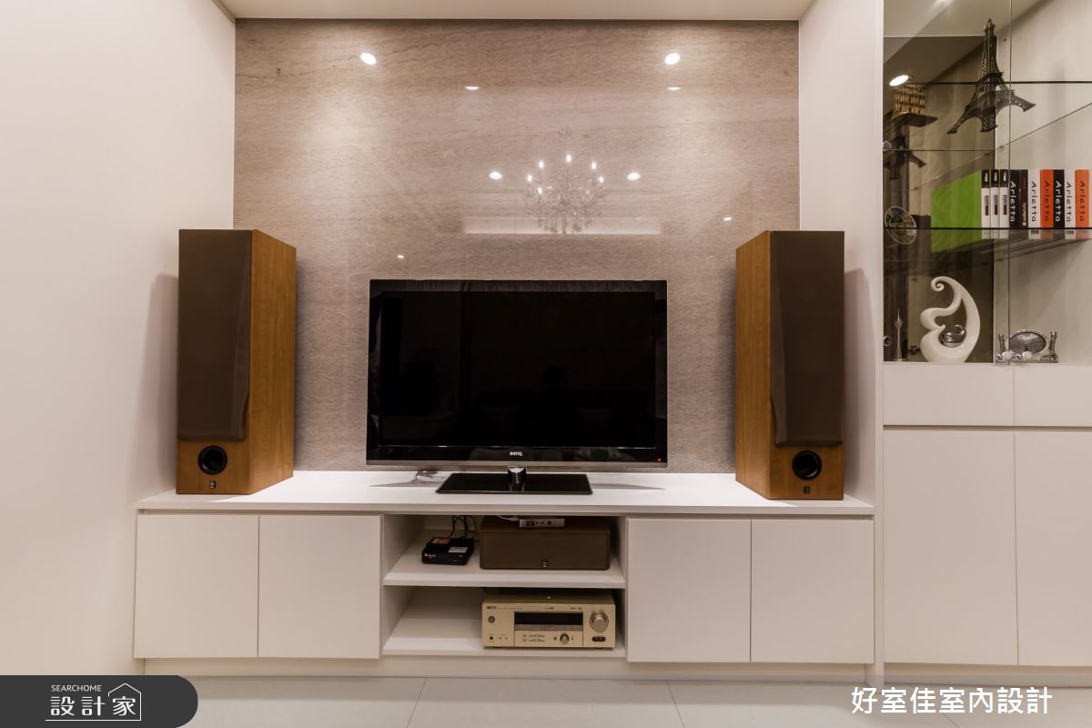 27坪新成屋(5年以下)＿簡約風客廳案例圖片＿好室佳室內設計＿好室佳_善用空間的簡約收納之7