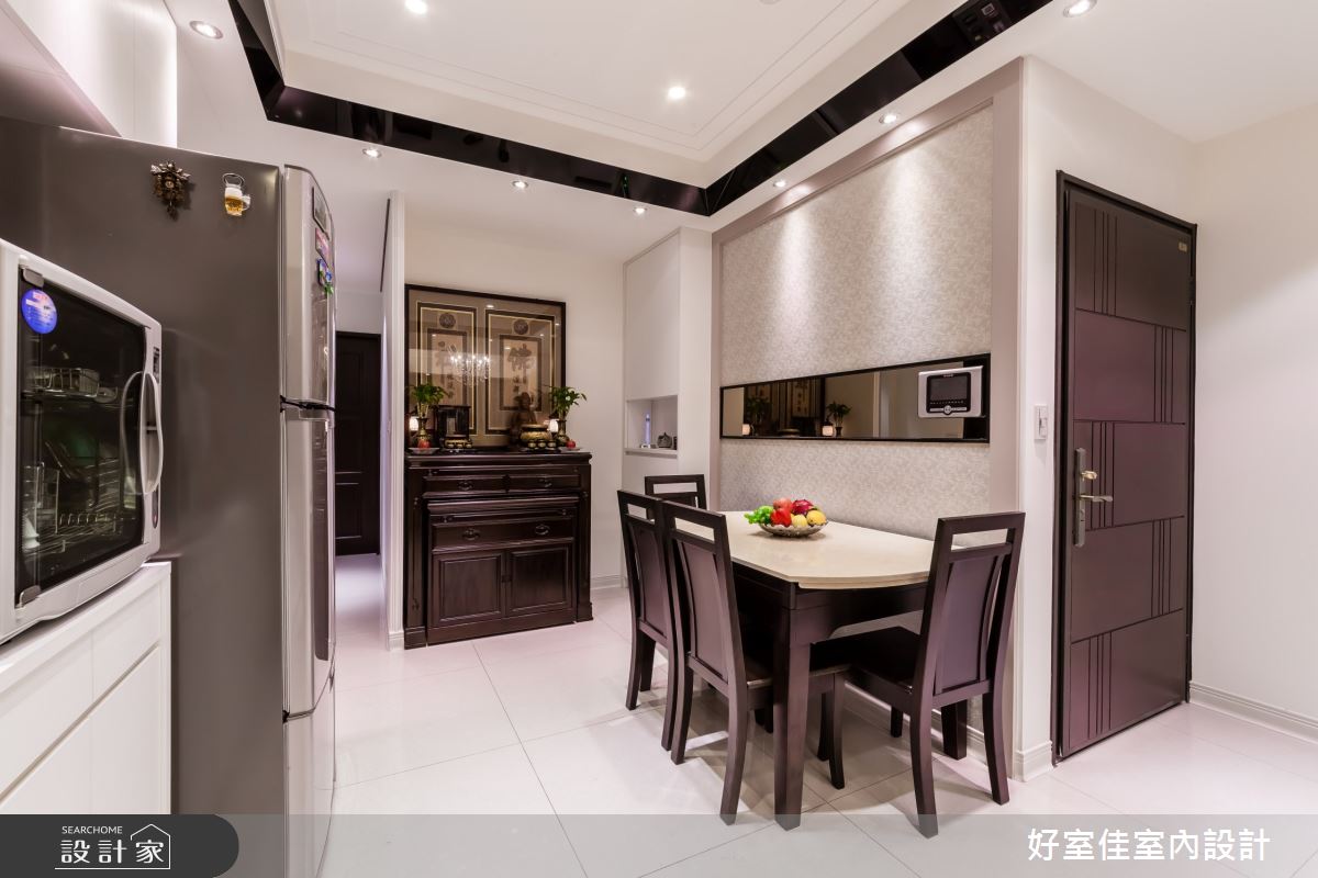 27坪新成屋(5年以下)＿簡約風餐廳案例圖片＿好室佳室內設計＿好室佳_善用空間的簡約收納之9