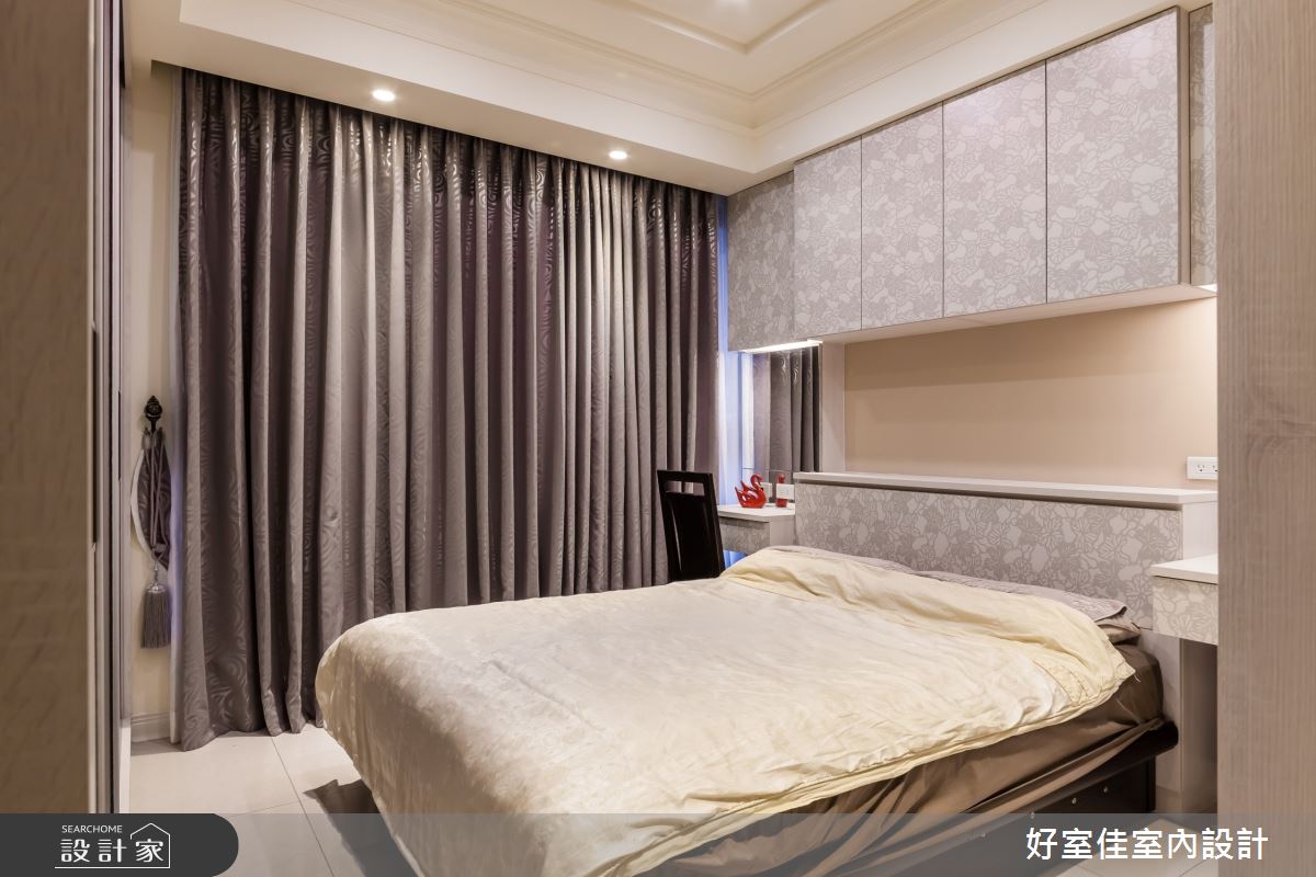 27坪新成屋(5年以下)＿簡約風臥室案例圖片＿好室佳室內設計＿好室佳_善用空間的簡約收納之15