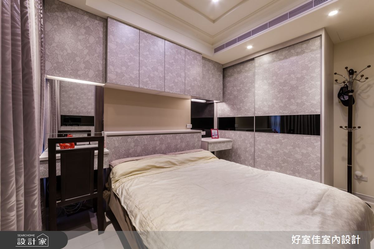 27坪新成屋(5年以下)＿簡約風臥室案例圖片＿好室佳室內設計＿好室佳_善用空間的簡約收納之16