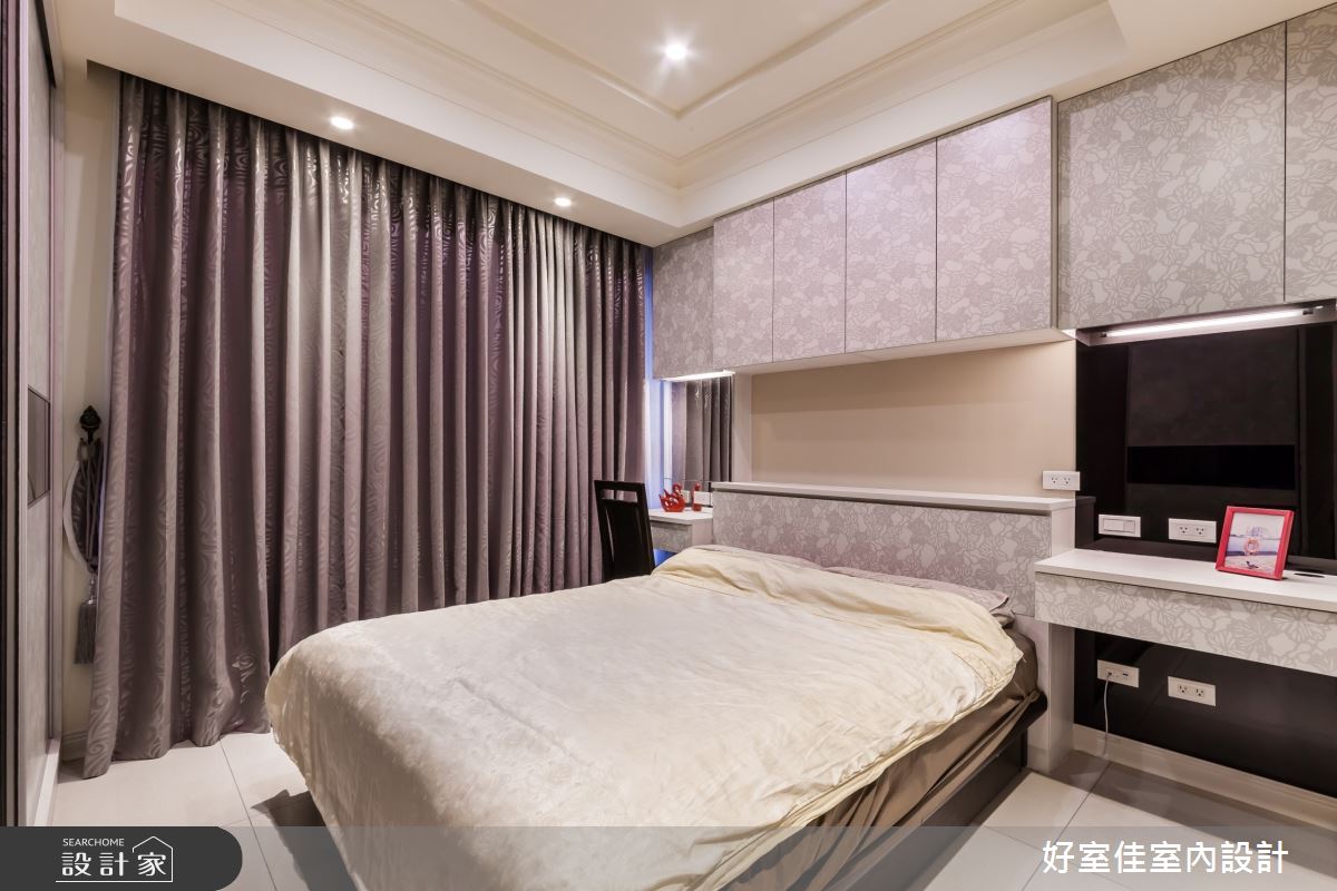 27坪新成屋(5年以下)＿簡約風臥室案例圖片＿好室佳室內設計＿好室佳_善用空間的簡約收納之17