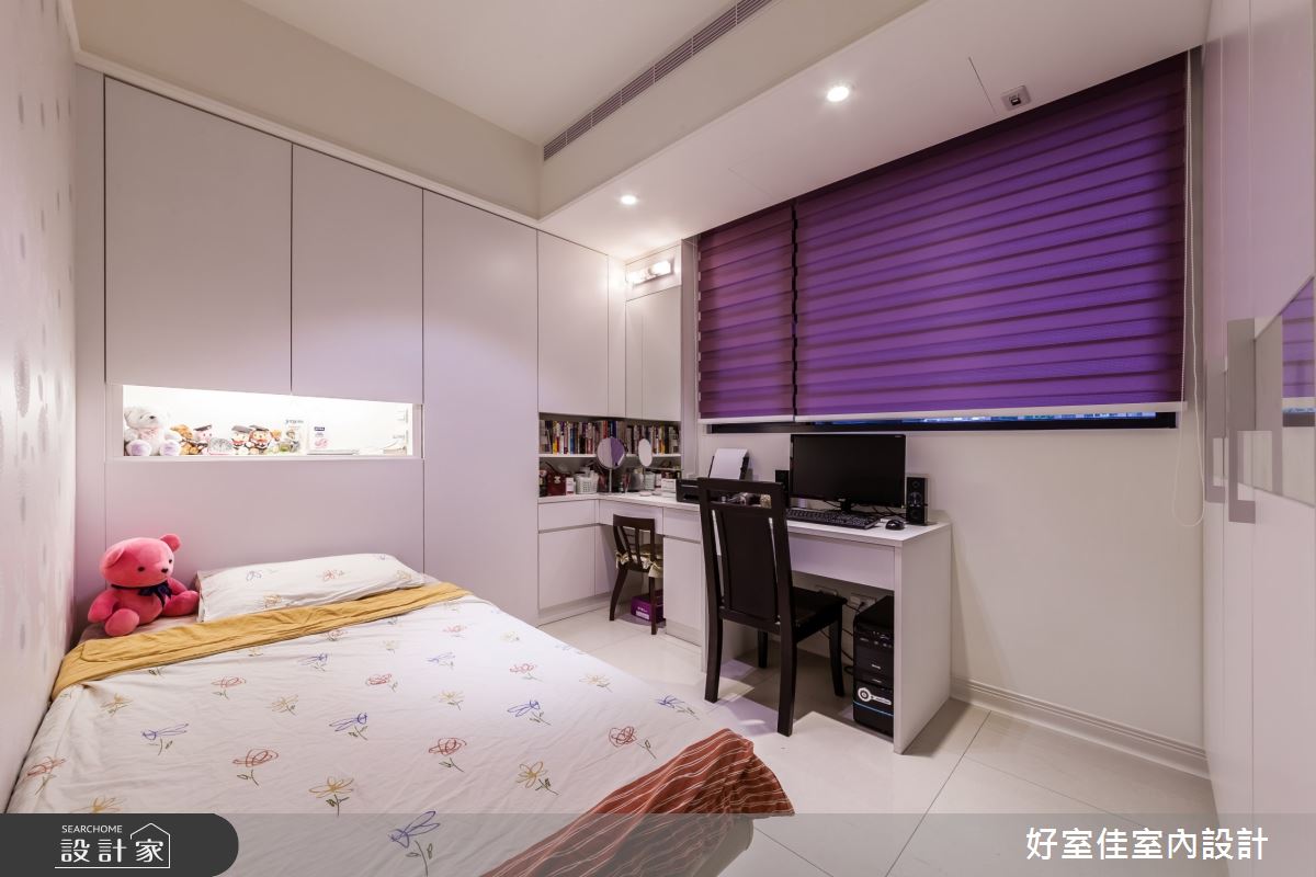 27坪新成屋(5年以下)＿簡約風臥室案例圖片＿好室佳室內設計＿好室佳_善用空間的簡約收納之20