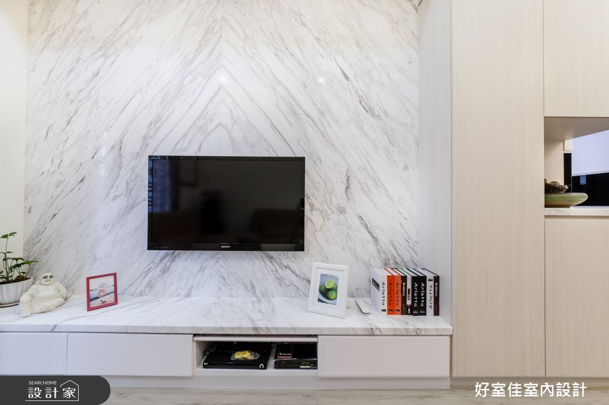 24坪新成屋(5年以下)＿簡約風客廳案例圖片＿好室佳室內設計＿好室佳_清新晨曦24坪好宅之5