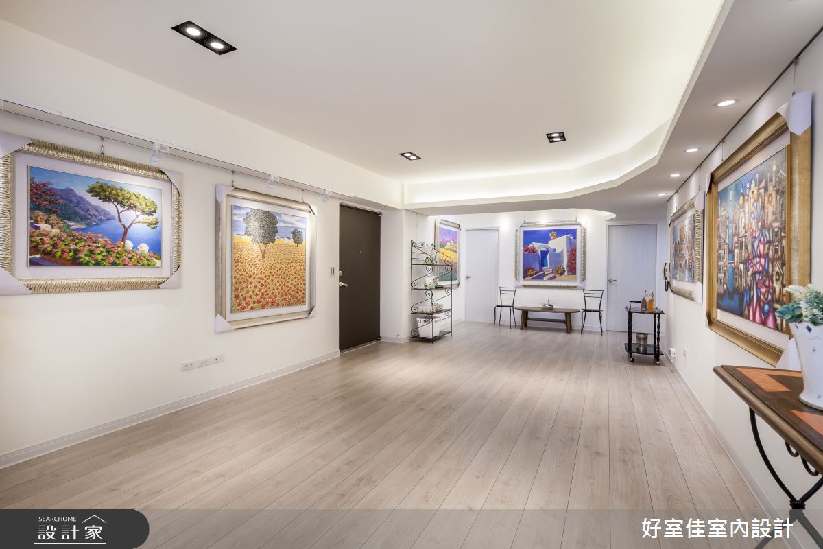 31坪老屋(16~30年)＿簡約風商業空間案例圖片＿好室佳室內設計＿好室佳_淡雅迷人藝展空間之1