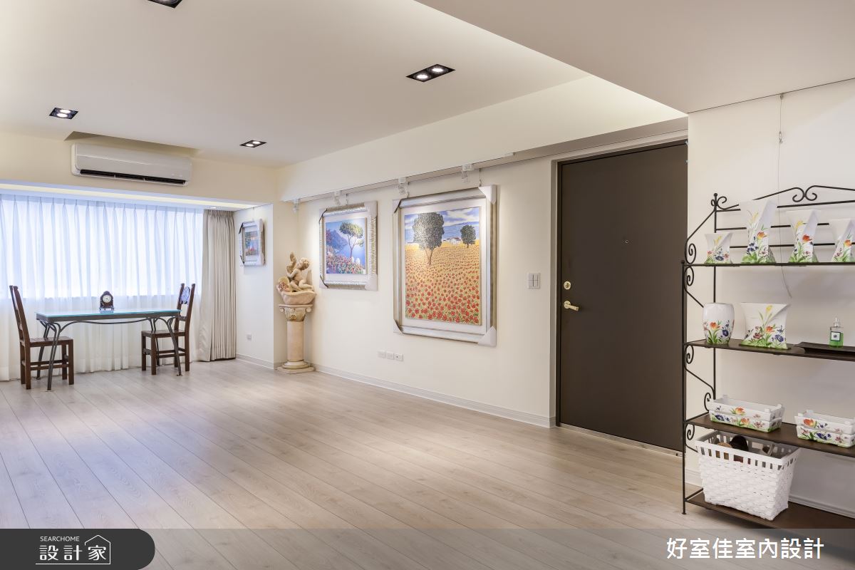 31坪老屋(16~30年)＿簡約風商業空間案例圖片＿好室佳室內設計＿好室佳_淡雅迷人藝展空間之6