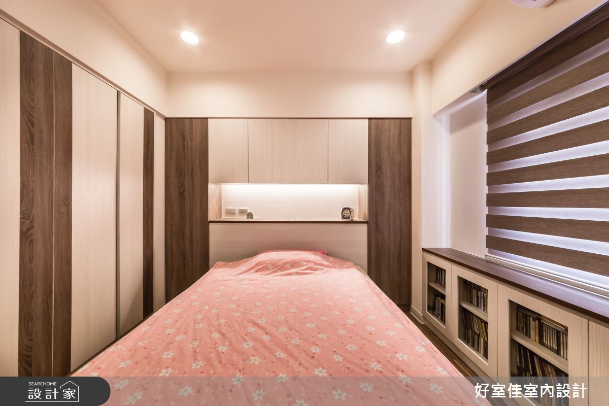 10坪老屋(16~30年)＿簡約風臥室案例圖片＿好室佳室內設計＿好室佳_簡約的小空間之12