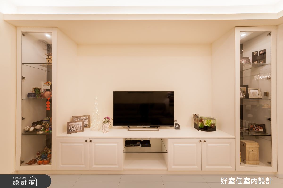 26坪老屋(16~30年)＿新古典客廳案例圖片＿好室佳室內設計＿好室佳_輕古典。巧時尚好宅之4