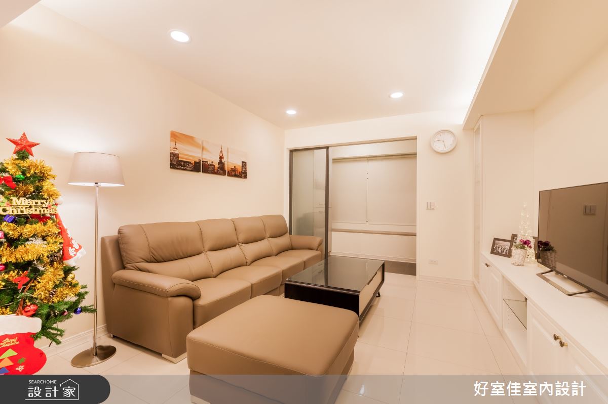 26坪老屋(16~30年)＿新古典客廳案例圖片＿好室佳室內設計＿好室佳_輕古典。巧時尚好宅之6