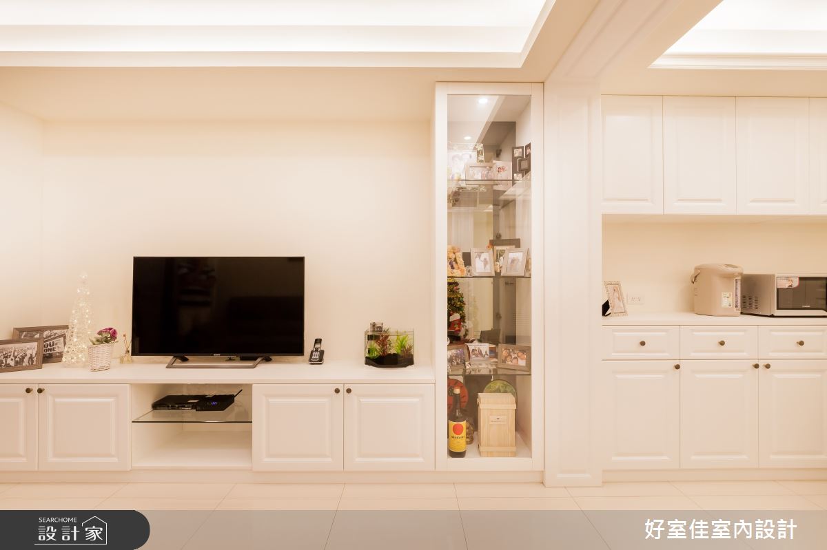 26坪老屋(16~30年)＿新古典客廳案例圖片＿好室佳室內設計＿好室佳_輕古典。巧時尚好宅之7