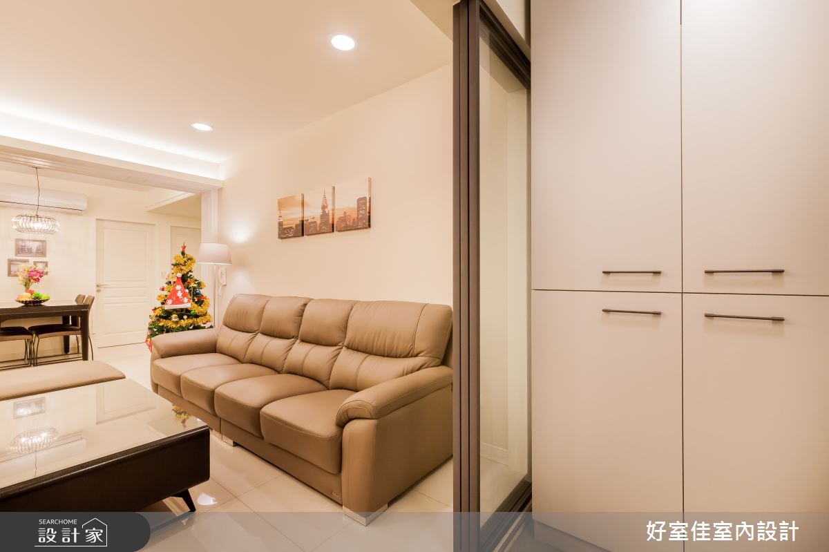 26坪老屋(16~30年)＿新古典玄關客廳案例圖片＿好室佳室內設計＿好室佳_輕古典。巧時尚好宅之13