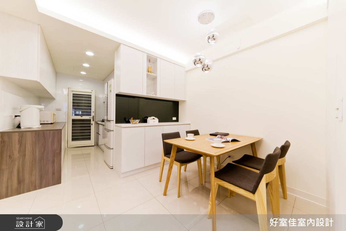 24坪老屋(16~30年)＿簡約風餐廳案例圖片＿好室佳室內設計＿好室佳_黑與白的簡約之7