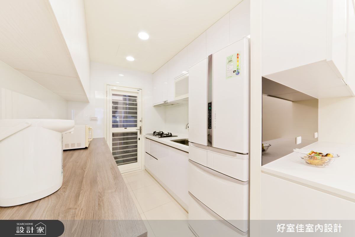24坪老屋(16~30年)＿簡約風廚房案例圖片＿好室佳室內設計＿好室佳_黑與白的簡約之9