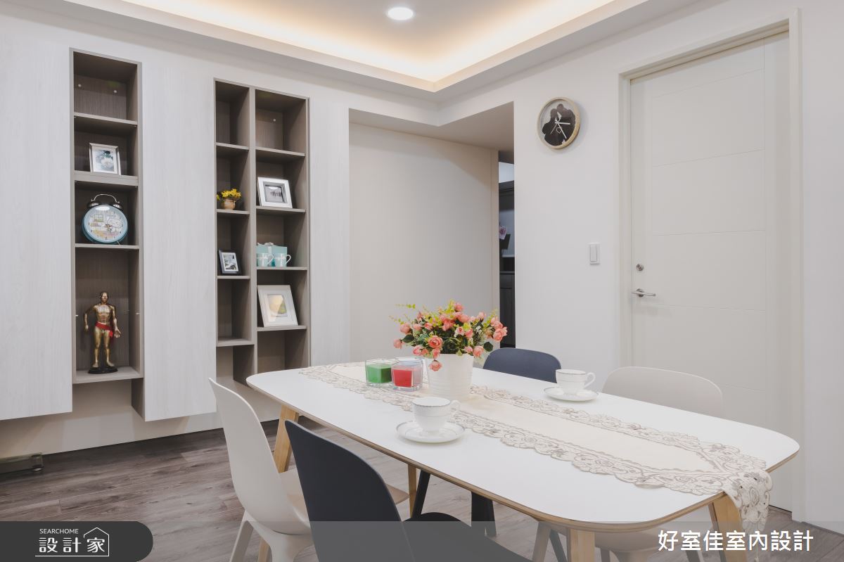 25坪新成屋(5年以下)＿現代風餐廳案例圖片＿好室佳室內設計＿好室佳_簡約輕盈好生活之6