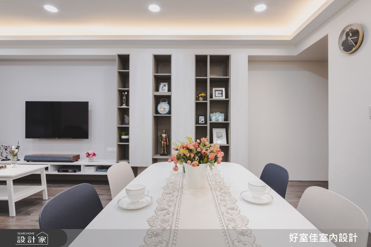 25坪新成屋(5年以下)＿現代風餐廳案例圖片＿好室佳室內設計＿好室佳_簡約輕盈好生活之7