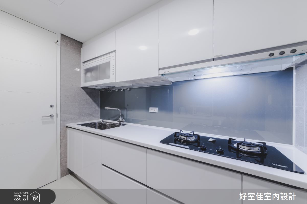 25坪新成屋(5年以下)＿現代風廚房案例圖片＿好室佳室內設計＿好室佳_簡約輕盈好生活之14