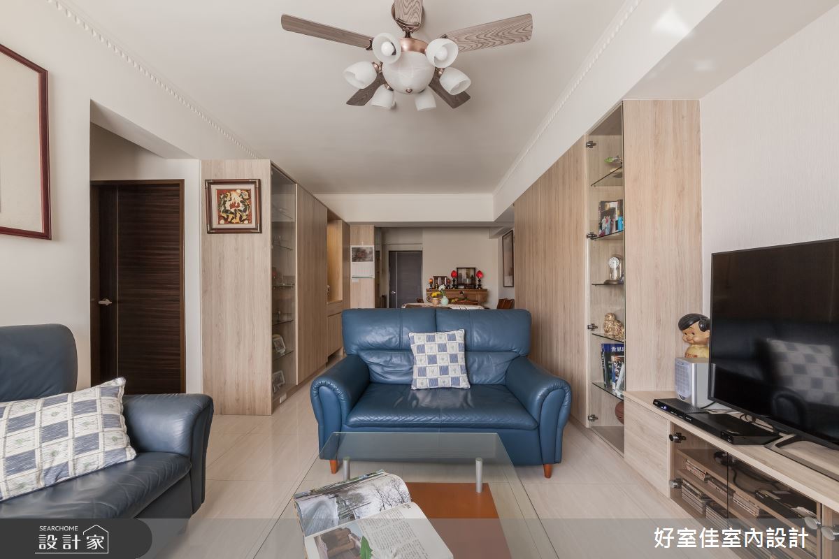 26坪老屋(16~30年)＿現代風客廳案例圖片＿好室佳室內設計＿好室佳_好感演繹 內斂宅之6