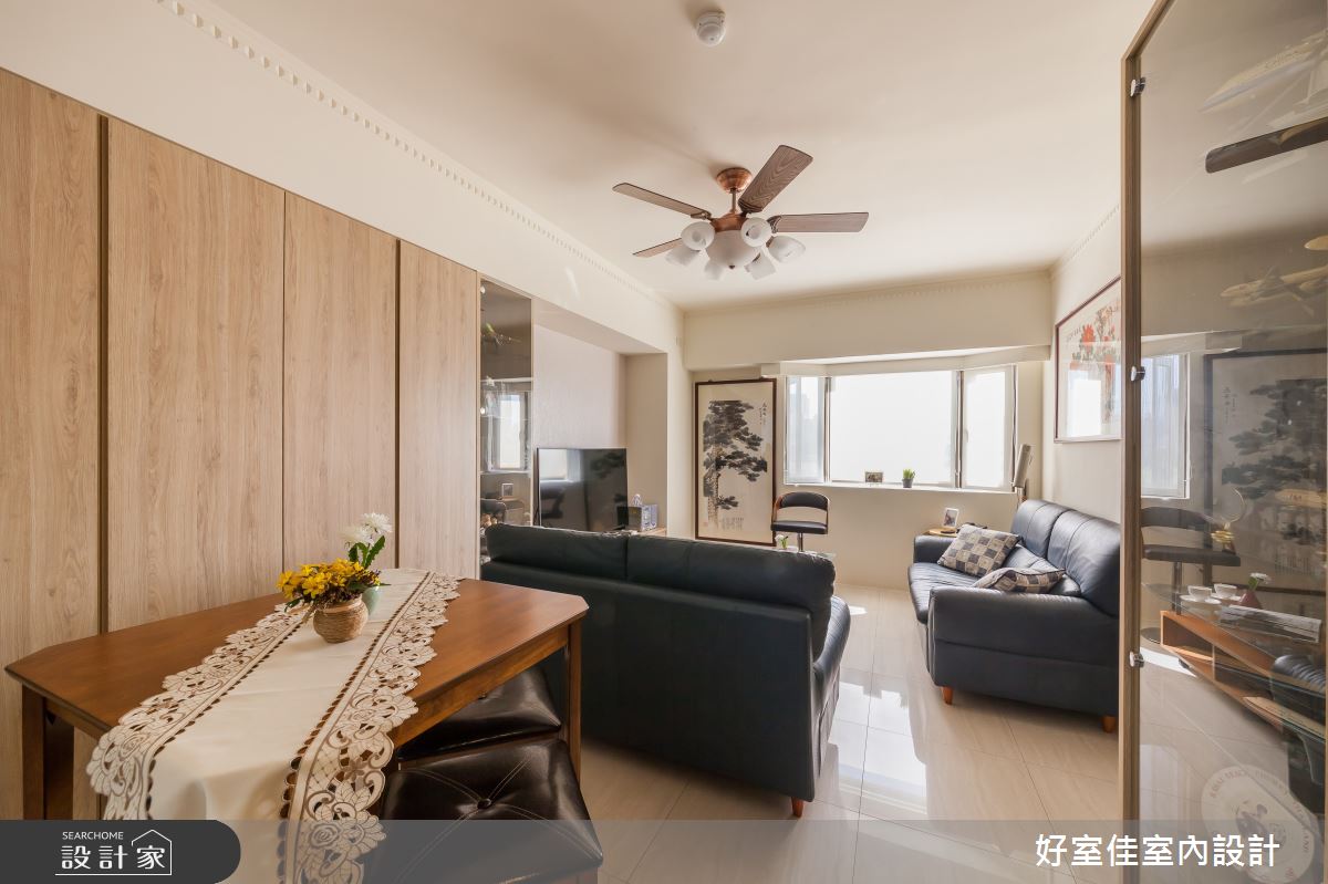 26坪老屋(16~30年)＿現代風客廳案例圖片＿好室佳室內設計＿好室佳_好感演繹 內斂宅之7
