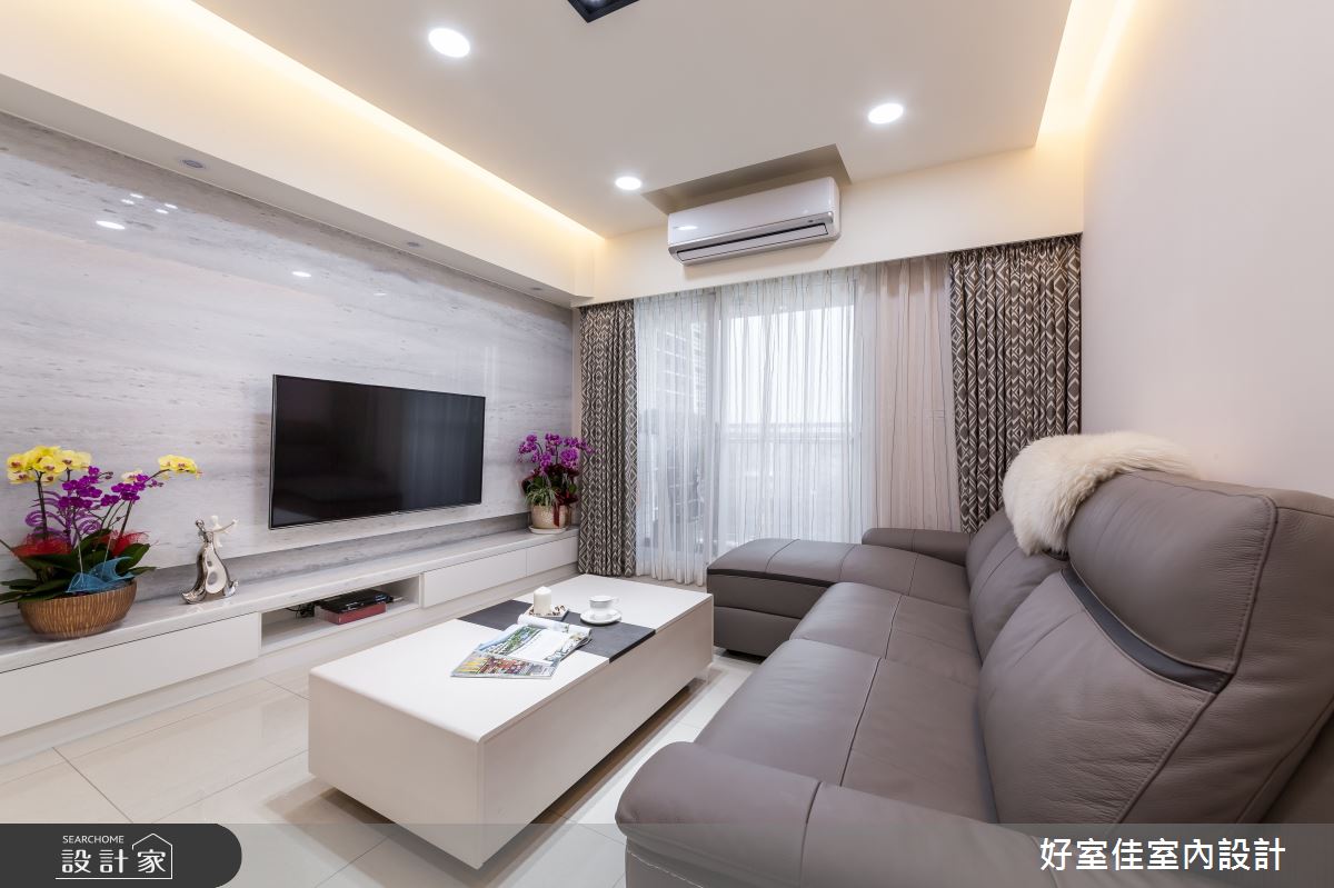 21坪＿新古典客廳案例圖片＿好室佳室內設計＿好室佳_雅致新古典風尚之4