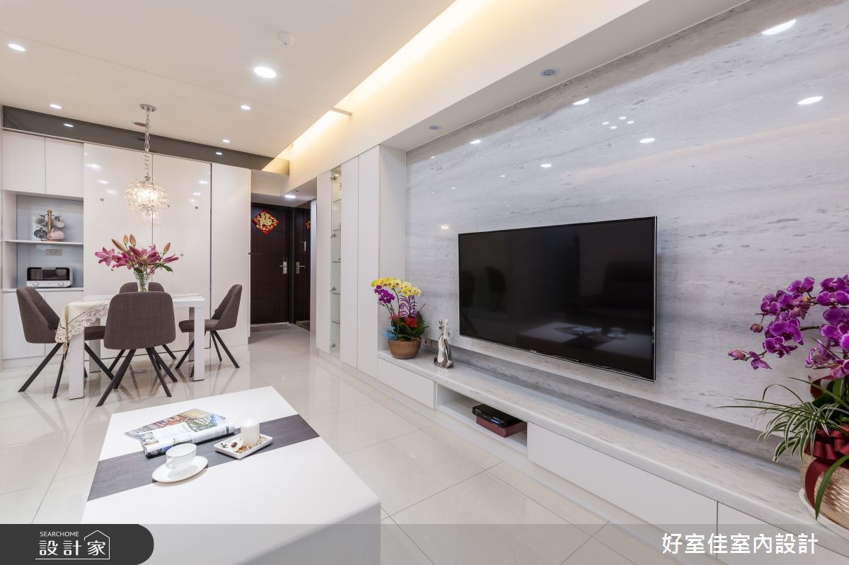 21坪＿新古典客廳餐廳案例圖片＿好室佳室內設計＿好室佳_雅致新古典風尚之5