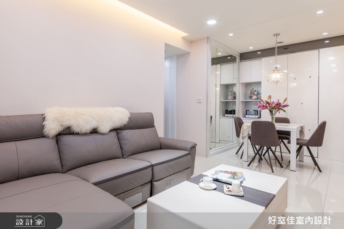 21坪＿新古典客廳餐廳案例圖片＿好室佳室內設計＿好室佳_雅致新古典風尚之6