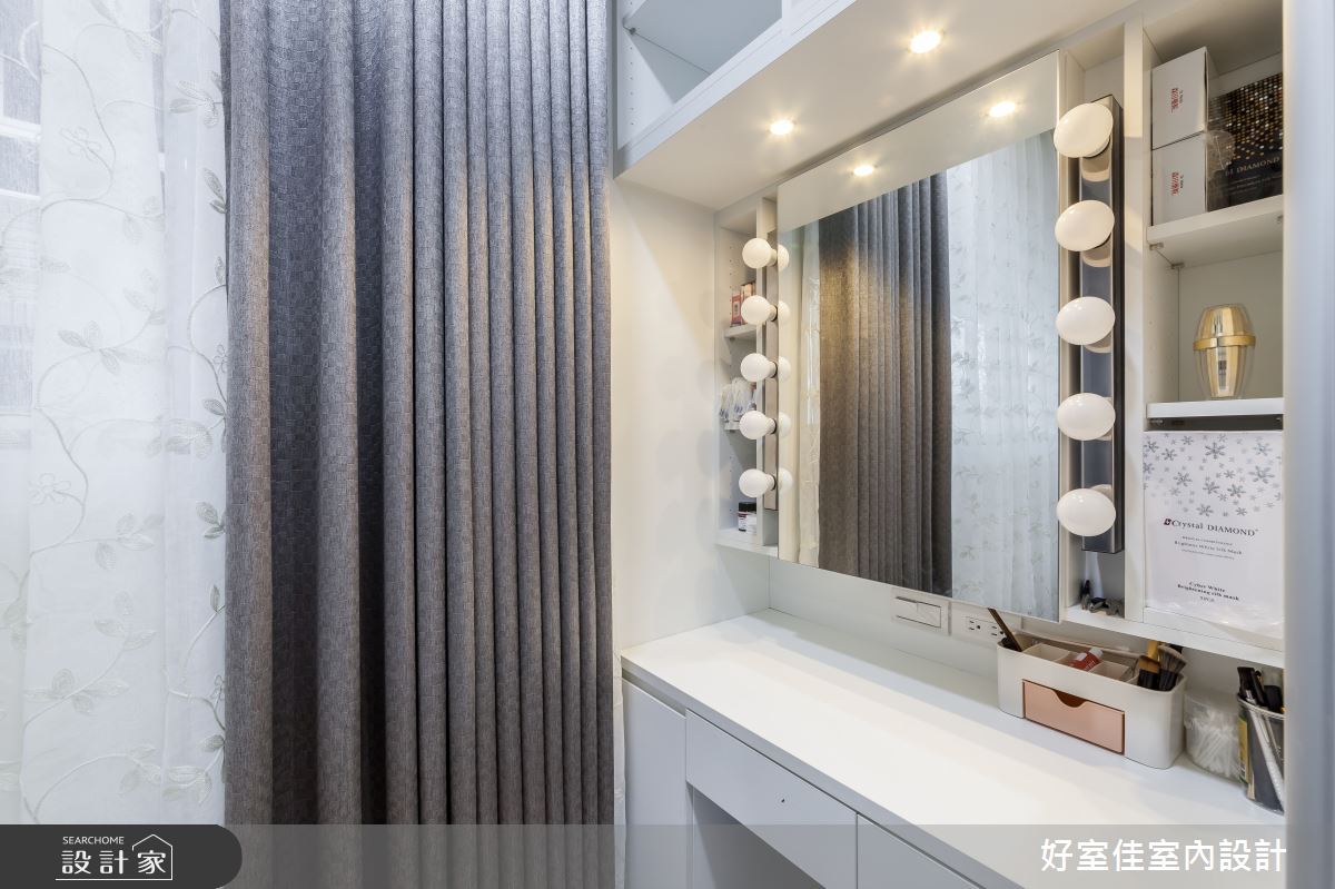 21坪＿新古典更衣間案例圖片＿好室佳室內設計＿好室佳_雅致新古典風尚之17
