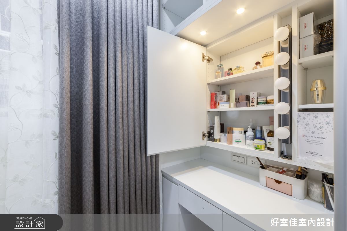 21坪＿新古典更衣間案例圖片＿好室佳室內設計＿好室佳_雅致新古典風尚之18