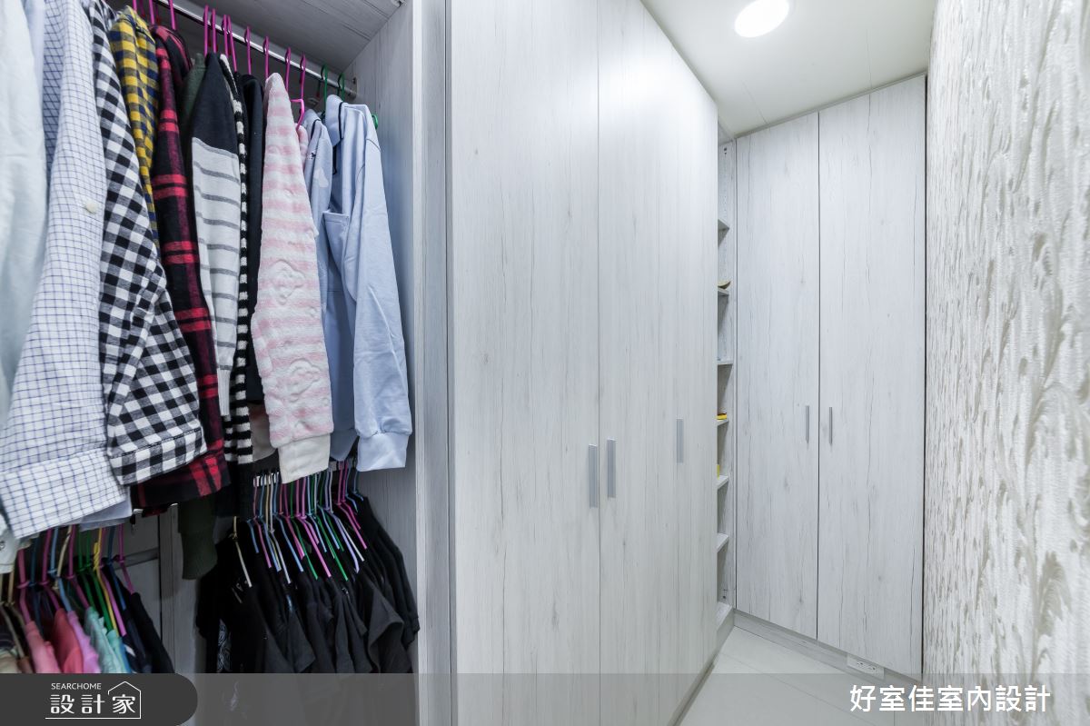 21坪＿新古典更衣間案例圖片＿好室佳室內設計＿好室佳_雅致新古典風尚之19