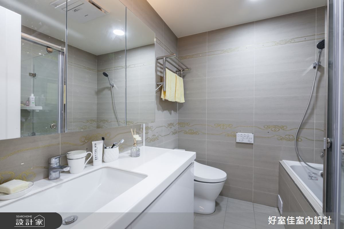 21坪＿新古典浴室案例圖片＿好室佳室內設計＿好室佳_雅致新古典風尚之20