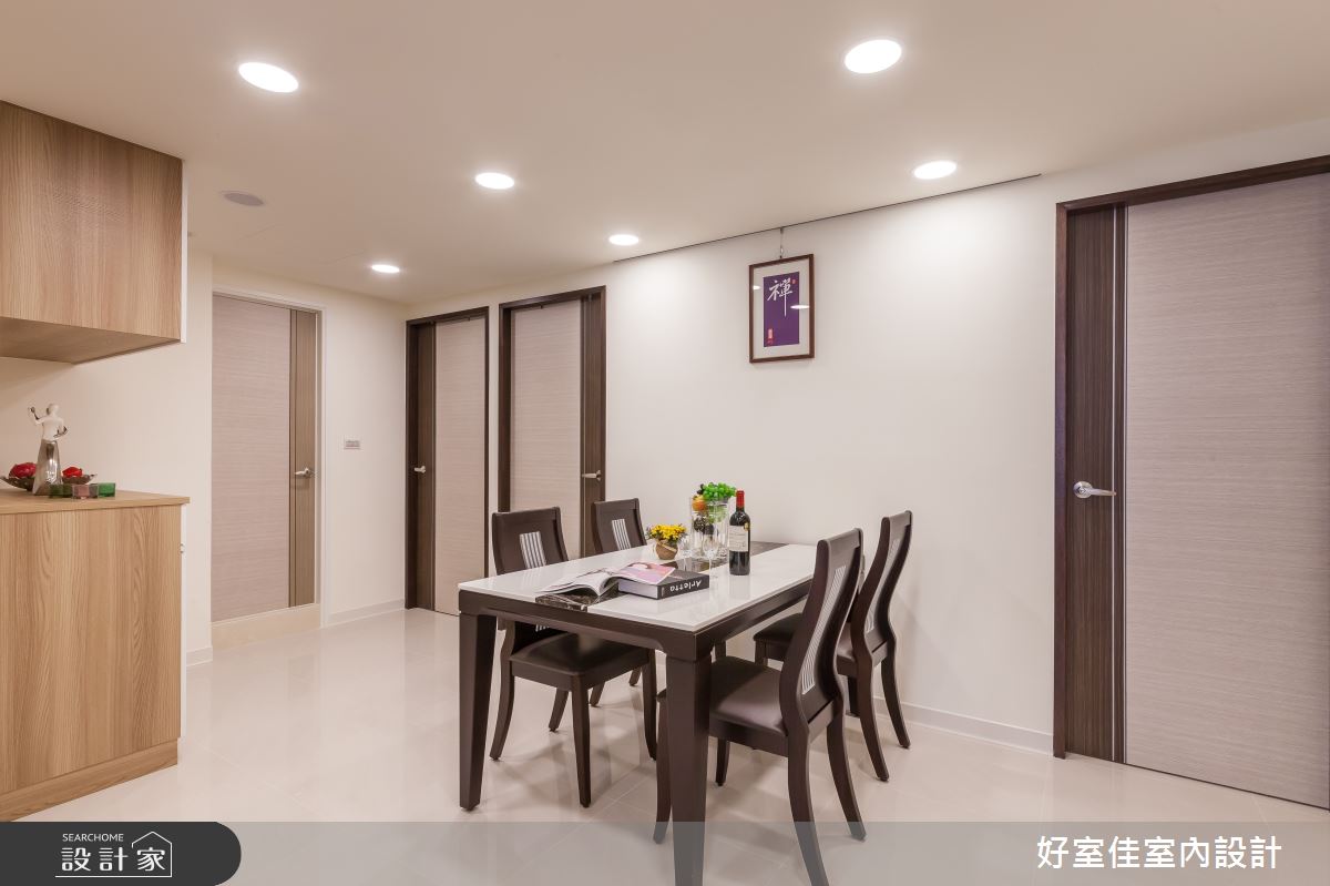 35坪老屋(16~30年)＿現代風餐廳案例圖片＿好室佳室內設計＿好室佳_愛上質感風格新居之6