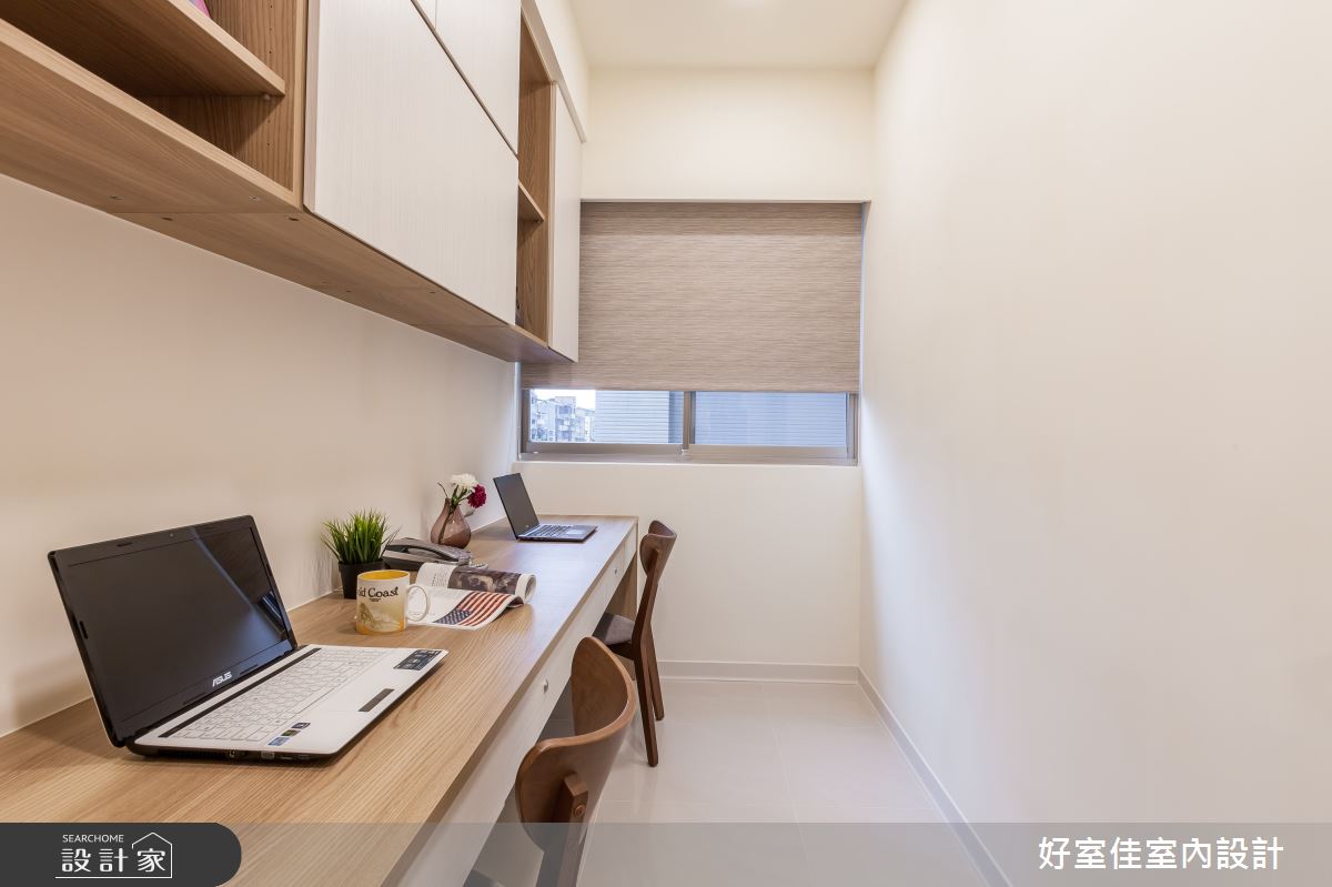 35坪老屋(16~30年)＿現代風書房案例圖片＿好室佳室內設計＿好室佳_愛上質感風格新居之16