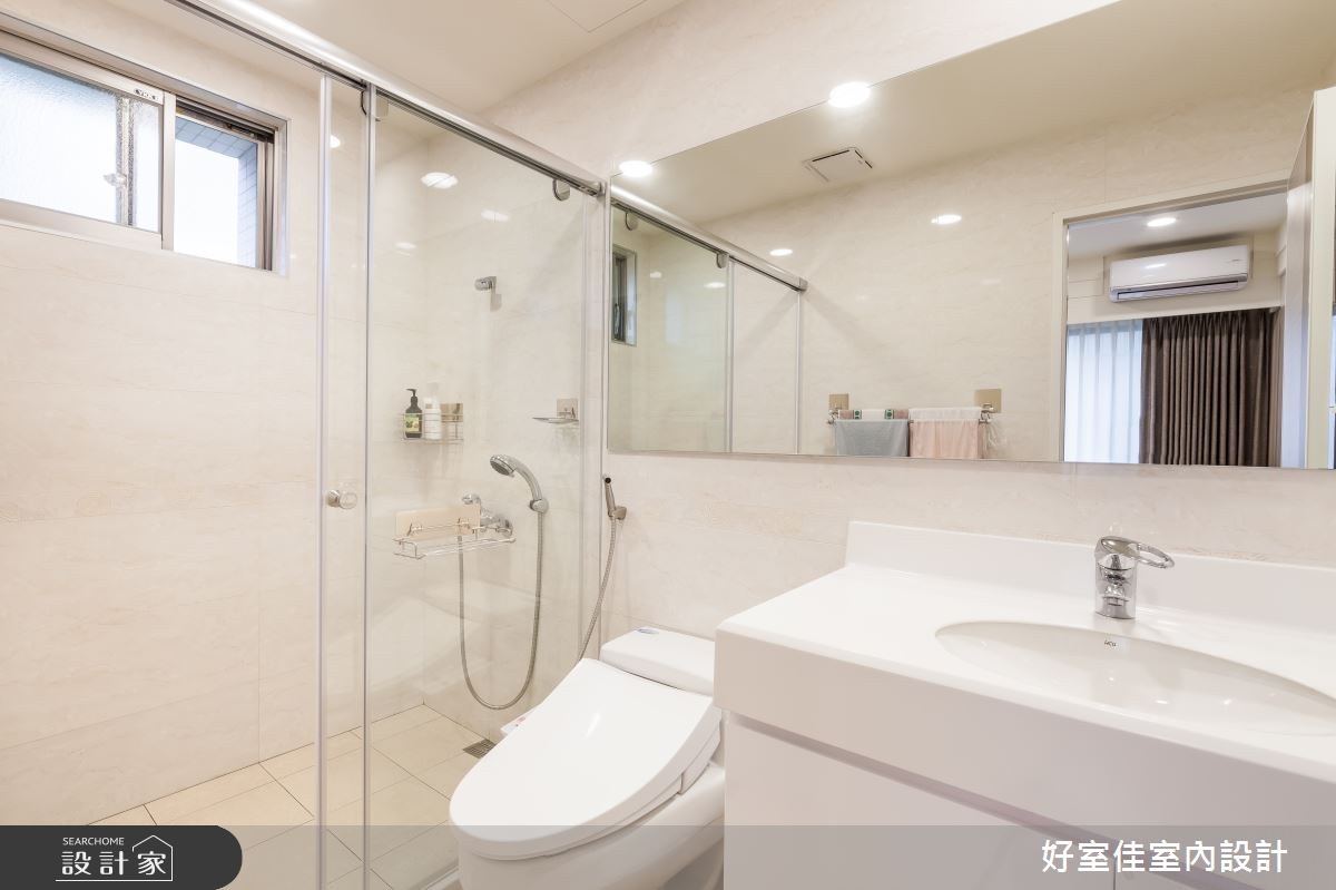 35坪老屋(16~30年)＿現代風浴室案例圖片＿好室佳室內設計＿好室佳_愛上質感風格新居之19