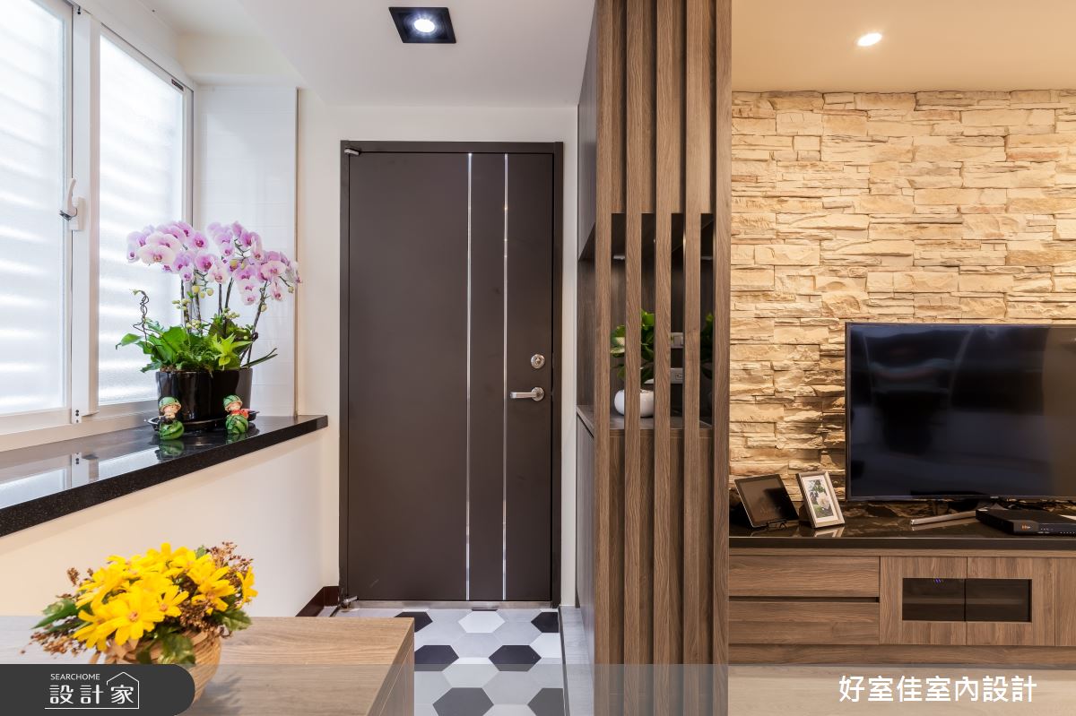 24坪老屋(31~40年)＿現代風玄關案例圖片＿好室佳室內設計＿好室佳_日常的溫度 木質調之9