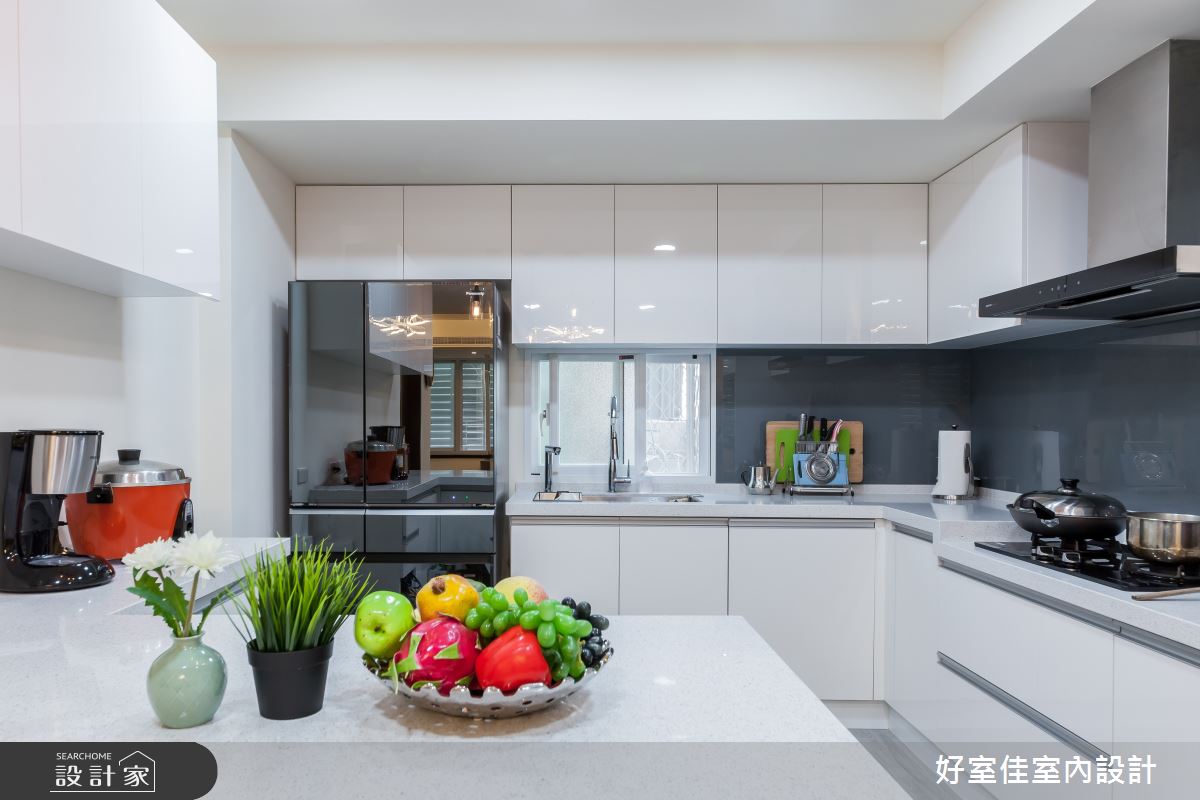 24坪老屋(31~40年)＿現代風廚房案例圖片＿好室佳室內設計＿好室佳_日常的溫度 木質調之13