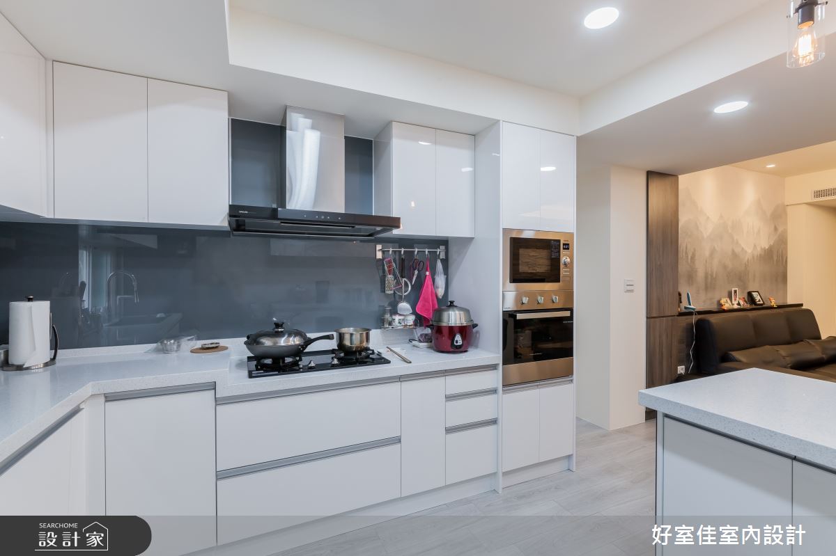 24坪老屋(31~40年)＿現代風廚房案例圖片＿好室佳室內設計＿好室佳_日常的溫度 木質調之16