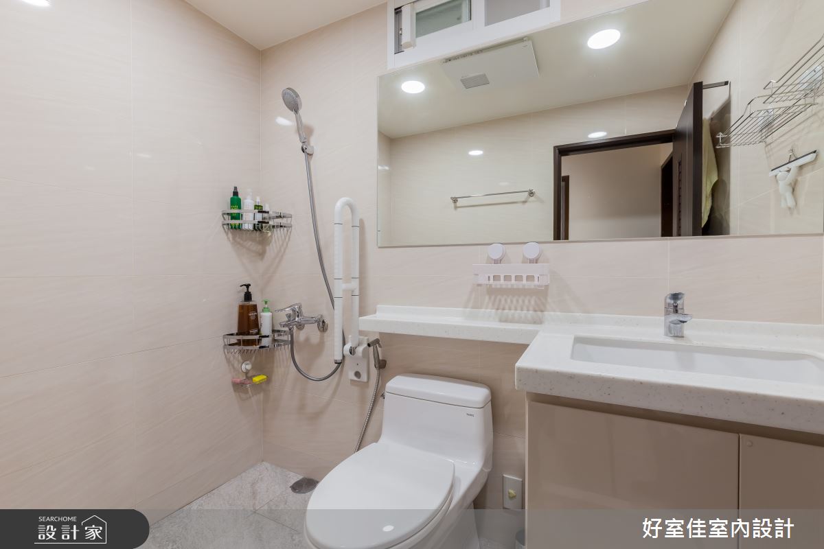 24坪老屋(31~40年)＿現代風浴室案例圖片＿好室佳室內設計＿好室佳_日常的溫度 木質調之19