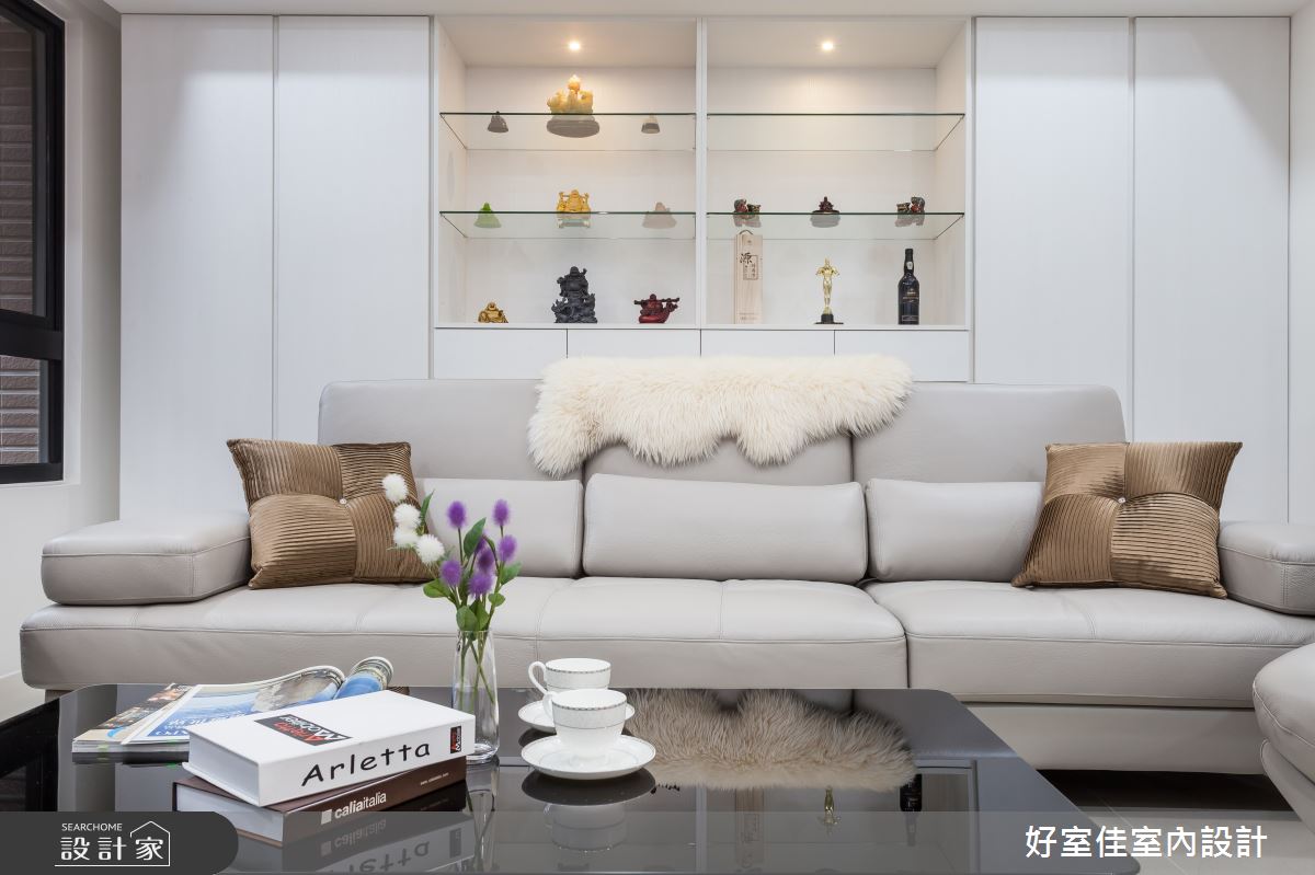 45坪新成屋(5年以下)＿現代風客廳案例圖片＿好室佳室內設計＿好室佳_久看不膩的品味居家之4