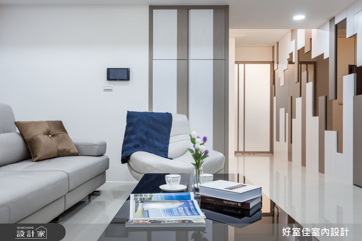 45坪新成屋(5年以下)＿現代風客廳案例圖片＿好室佳室內設計＿好室佳_久看不膩的品味居家之5