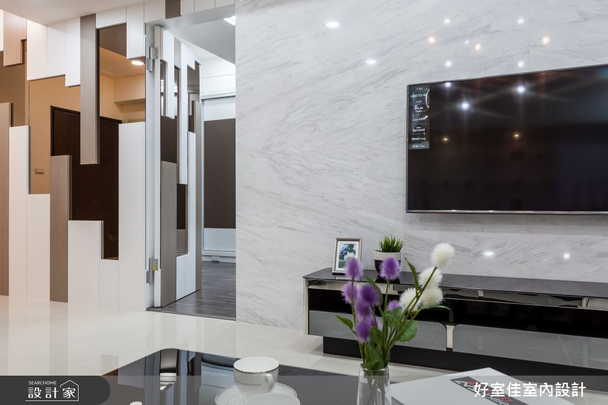 45坪新成屋(5年以下)＿現代風客廳案例圖片＿好室佳室內設計＿好室佳_久看不膩的品味居家之6
