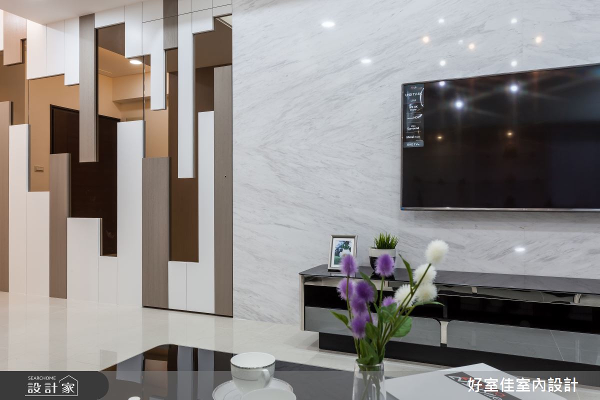 45坪新成屋(5年以下)＿現代風客廳案例圖片＿好室佳室內設計＿好室佳_久看不膩的品味居家之7