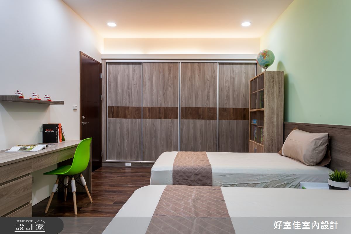 45坪新成屋(5年以下)＿現代風臥室案例圖片＿好室佳室內設計＿好室佳_久看不膩的品味居家之15